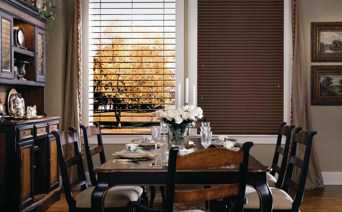 Hunter Douglas Modern Precious Metals® Aluminum Blinds, picking the right blinds near Greenville, South Carolina (SC).