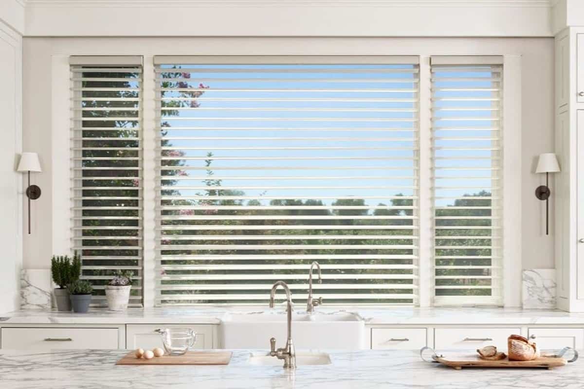 Redesigning Your Living room Windows, Hunter Douglas Silhouette® Sheer Shades near Greenville, South Carolina (SC)
